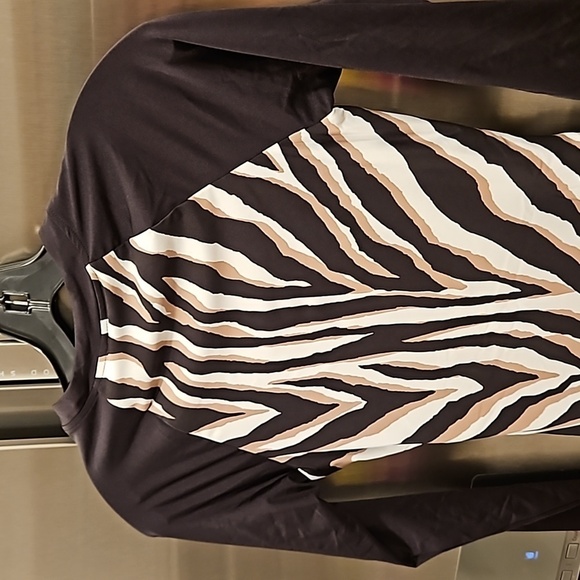 💕TRINA TURK💕 Vivant Half Zip Paddle Suit ~ Vivant Print Swim Knit XS NWT - Picture 14 of 16